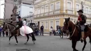 Desfile Farroupilha 2014 Rio Grande RS [upl. by Aicekal818]