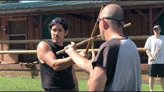 Escrima Stick Fighting Basics  Filipino Martial Arts [upl. by Swihart]