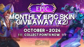 Prime Championship 2024  Epic Skin Giveaway  October 2024 [upl. by Hakan702]