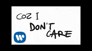 Ed Sheeran amp Justin Bieber  I Dont Care Official Lyric Video [upl. by Kaila]