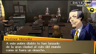 Persona 4 GOLDEN  el sermón de Morooka Español  Audio japonés [upl. by Kiefer]