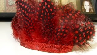 Make A Fast Feathered Fascinator Clip [upl. by Shep]