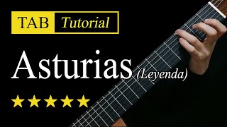 Asturias  Guitar Lesson  TAB [upl. by Attenahs482]