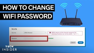 How To Change WiFi Password 2022 [upl. by Ailel]