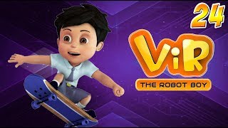 Animated Series  Vir The Robot Boy  Hindi Stories  Hindi Cartoons  Vir Vs Dangerous Seven  1 [upl. by Narud]