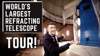 YERKES OBSERVATORY TOUR 2021  Worlds Largest Refracting Telescope [upl. by Jardena437]