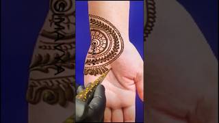 Easy Henna Design henna hennaart hennadesign easymehndi bridalmehndi arabichennadesign shorts [upl. by Standford]