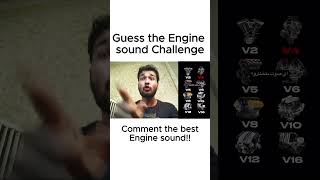 Engine exhaust sound challenge v4 v16shorts ytshorts youtubeshorts [upl. by Swain239]