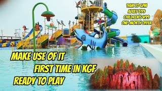 SAR FANTACY WATER PARK  KGF MINI WATER WORLD  ONE DAY TRIP IN KGF [upl. by Akinom]