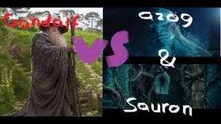 The Hobbit  Gandalf vs Sauron amp Azog [upl. by Almeria]