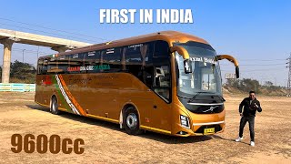 I Drove A Luxury Bus Volvo 9600 First Bus In India मजा ही आया [upl. by Etakyram987]