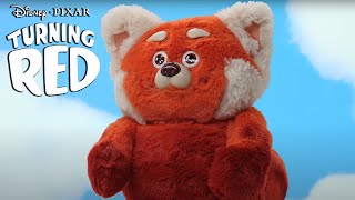 Disney Pixar Turning Red Toys Many Moods Of Red Panda Mei Animated Plush [upl. by Esined]