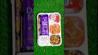 Dairy Milk Chocolates Kinder Joy Biscuits Mango Yogurt Oranges amp Chana Lunch Box Ideas 🥰 😋 [upl. by Naawaj]