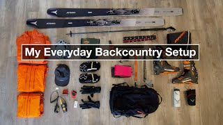 The Gear I Use For Backcountry Skiing  Scarpa F1 LT Atomic Backland 107 and More [upl. by Lorna283]