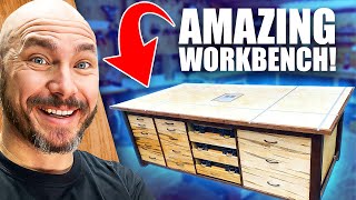 How to build a Workbench with LOTS of Storage [upl. by Jannery]