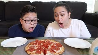 COSTCO PIZZA  MUKBANG EATING SHOW [upl. by Nhepets]