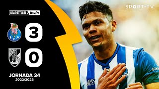 Resumo FC Porto 30 Vitória SC  Liga Portugal bwin  SPORT TV [upl. by Stephens]