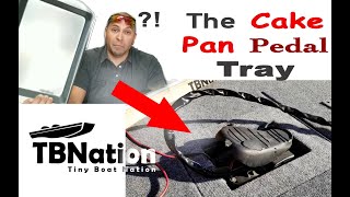 500 cake pan pedal Tray mod for Trolling motors [upl. by Yablon]