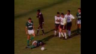 Cusparada de Neto em José Aparecido de Oliveira no jogo contra o Palmeiras em 1991 [upl. by Ezitram710]