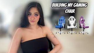 Building My Gaming Chair  AKRacing California Gaming Chair [upl. by Jewell]