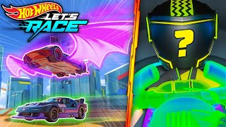 Who is this Mysterious New Hot Wheels Racer 😯  Hot Wheels Lets Race [upl. by Neelyak]