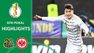 Bayern conqueror succeed next SENSATION  Saarbrücken vs Frankfurt 20  Highlights  DFBPokal [upl. by Adnal287]