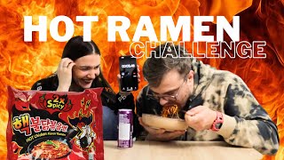 HOT RAMEN CHALLENGE  Per kiek laiko pavyks įveikti [upl. by Brighton19]