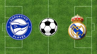 Alavés vs Real Madrid Resumen Goles  La Liga 202324 [upl. by Odrude]