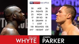 FIGHT DAY DILLIAN WHYTE vs JOSEPH PARKER FIGHT PREVIEW AND PREDICTION [upl. by Peskoff93]