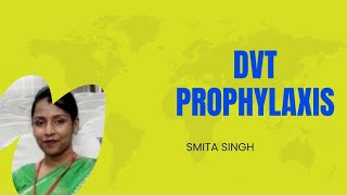 DVT PROPHYLAXIS NURSING FACULTY AIIMS [upl. by Eivlys181]