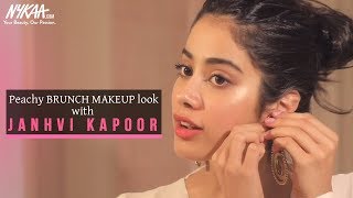 GRWM Get Ready With Janhvi Kapoor  Brunch Makeup Look  Janhvis Easy Daytime Look  Nykaa [upl. by Htennaj]