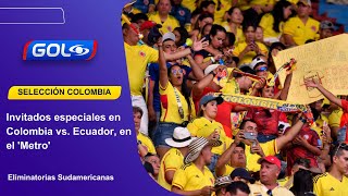 Colombia vs Ecuador EN VIVO HOY novedades en el estadio Metropolitano [upl. by Ecnerat671]