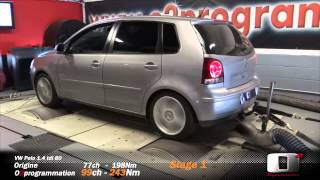 VW Polo 14 tdi 80100 reprogrammation moteur stage 1 [upl. by Gosser348]