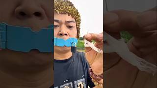 Face Lock 🍓mini wood toywoodworking art skill  hand craft ytshorts [upl. by Ries]