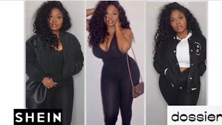 Fall 2021 Try on Haul ft Dossier amp Shein [upl. by Quenna]