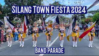 Silang Town Fiesta 2024 Marching Band Parade [upl. by Onirotciv]