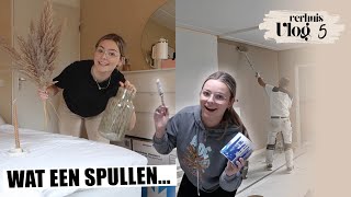 SPULLEN INPAKKEN voor VERHUIZING amp HUIS GESCHILDERD 🏡⚒️ Verhuisvlog 5 [upl. by Airam141]