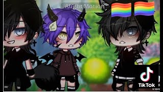 GachaLife SasuNaru NarutoGacha GachaClub MemeGachaLife  Gacha Life LGBTQ Tiktok Compilation [upl. by Ysied]