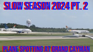 Slow Season 2024 pt 2Plane Spotting at Grand Cayman [upl. by Phemia]