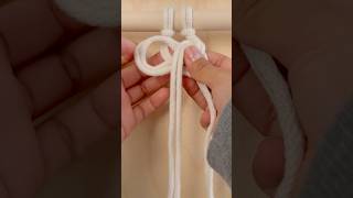 TUTORIAL Basic Macrame Knots series 9🧶 Josephine Knot macrame inspiration diy tutorial knot [upl. by Patrizia]