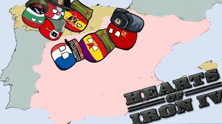 The Longest Spanish Civil War  Hoi4 MP In A Nutshell [upl. by Sonnie]