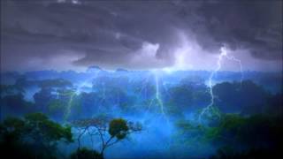 Thunderstorm sound in Amazonas Rainforest  relax sleep [upl. by Yesnek899]