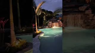 We love grottos how about you insanepools outdoorliving grotto lucaslagoons [upl. by Dermot]