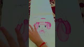 My melody drawing for beginners cupidspedup [upl. by Econah]