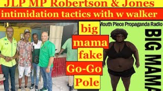 JLP Mp J Robertson amp Dean Jones intimidation tactics with Wayne Walker Big Mama fake Go Go Pole [upl. by Aneekahs]