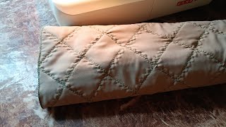 Bottle cover design cutting and stitching  for beginners quilted Cover making fashion [upl. by Siduhey]