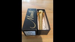 Trumpet Mouthpiece review Monette B4S S2 [upl. by Rube759]