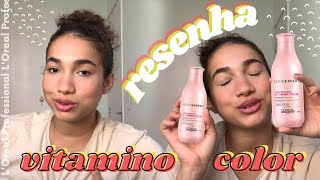 RESENHA VITAMINO COLOR SHAMPOO E CONDICIONADOR [upl. by Hansel128]