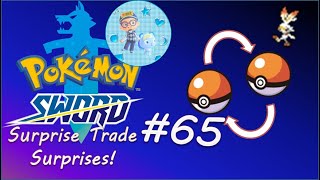 Pokemon Sword Surprise Trade Surprises Part65 quotStart with Raid amp Food Cans for Sharesquot [upl. by Menendez]