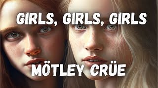 Girls Girls Girls by Mötley Crüe but every lyric is an AI image [upl. by Tema]